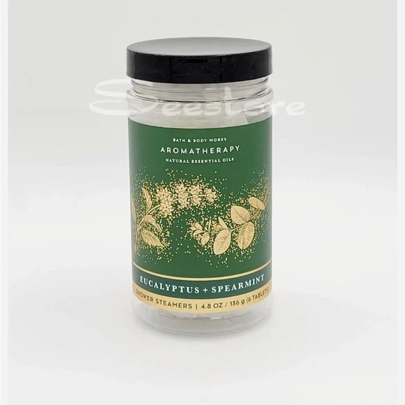 NWT Bath & Body Works Eucalyptus & Spearmint Aromatherapy Shower Steamers Six - Picture 4 of 5